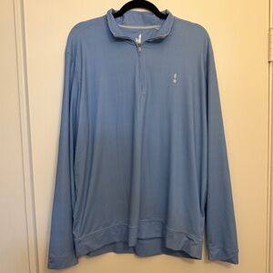 JOHNNIE-O Men’s sz Large Hurricane Quarter Zip Performance Pullover Lake golf